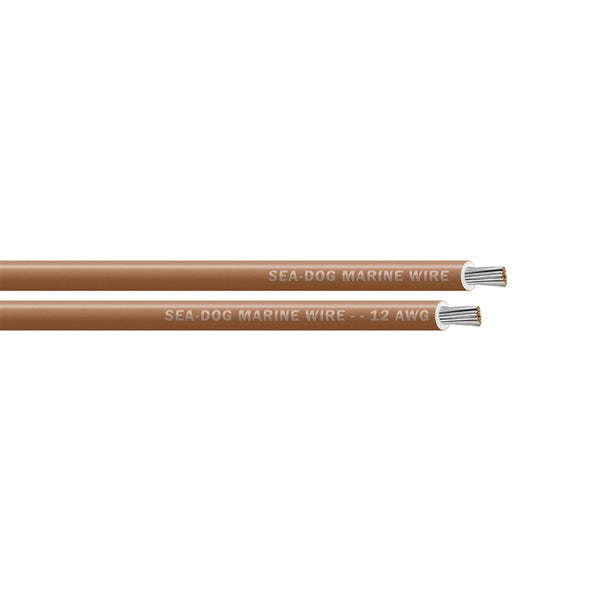 Sea-Dog 12 AWG Tan Primary Wire - 100' [8012122] - Image 1