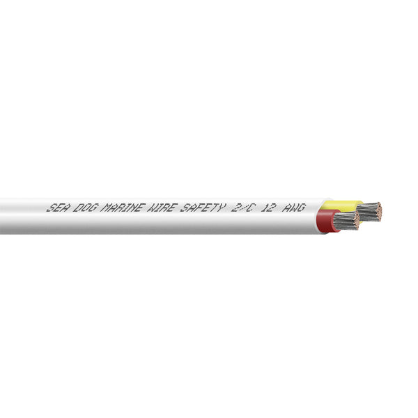 Sea-Dog 12/2 AWG Flat Duplex Safety Wire - Red/Yellow - 250' [8012224] - Image 1