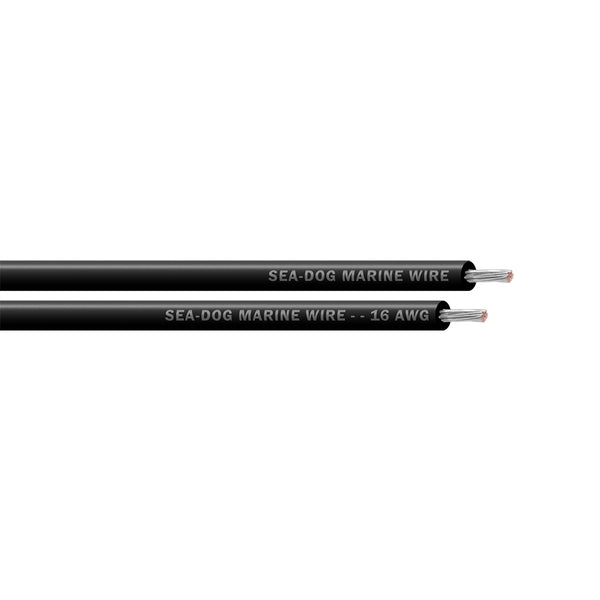 Sea-Dog 16 AWG Black Primary Wire - 1000' [8016019] - Image 1