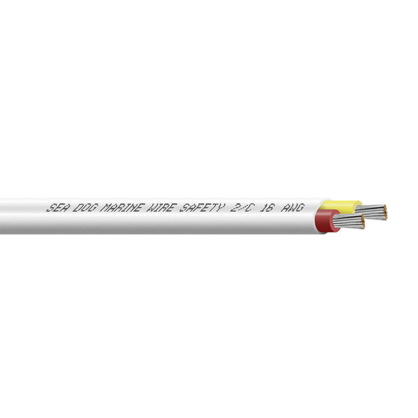 Sea-Dog 18/2 AWG Flat Duplex Safety Wire - Red/Yellow - 500' [8018227] - Image 1