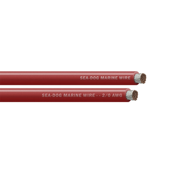 Sea-Dog 2/0 AWG Red Battery Cable - 200' [8021023] - Image 1