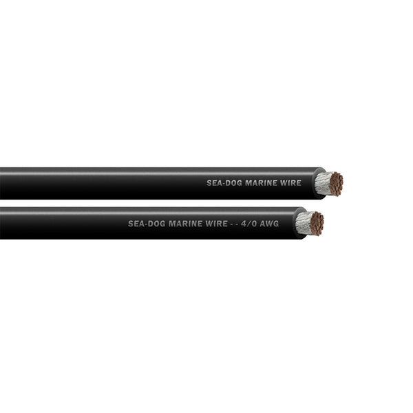 Sea-Dog 4/0 AWG Black Battery Cable - 100' [8041012] - Image 1