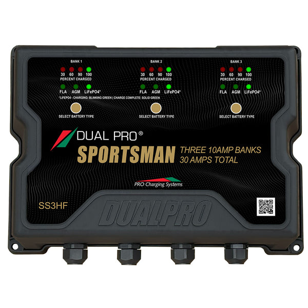 Dual Pro Sportsman Series HF Battery Charter - 30 Amp - 3 Bank [SS3HF] - Image 1