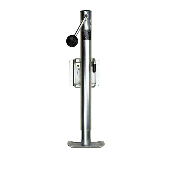 Powerwinch Saltwater Series Jack - 2500lb, Weld-On, Flat Plate, Zinc 500+ HR Salt Spray [21600-J-2500-WF-Z-R] - Image 1