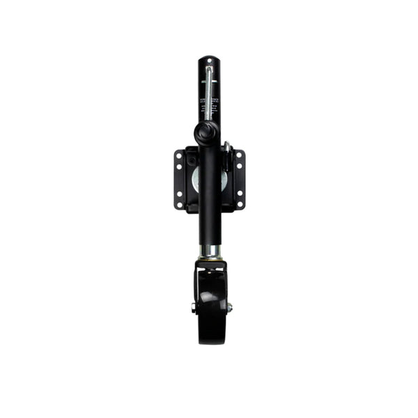 Powerwinch Select Series Jack - 1000lb, Bolt-On, Single Wheel, Carbon Black [21400-J-1000-B1-B-R] - Image 1