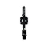 Powerwinch Select Series Jack - 1200lb, Bolt-On, Single Wheel, Carbon Black [21400-J-1200-B1-B-R]
