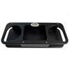 Deep Blue Marine Double Cup Holder w/Suction Cups - Black [MB-2B]
