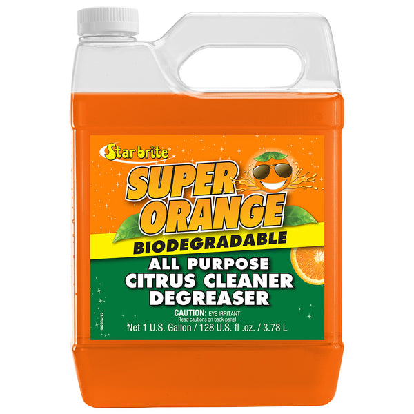 Star brite Super Orange All Purpose Citrus Cleaner Degreaser - 1 Gallon [94200] - Image 1