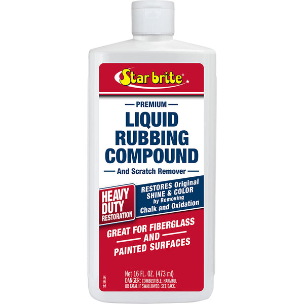 Star brite Liquid Rubbing Compound f/Heavy Duty Oxidation - 16 oz [81318] - Image 1