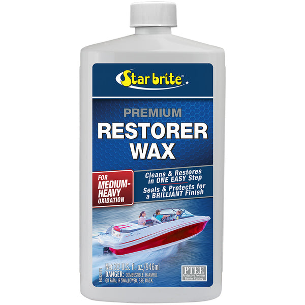 Star Brite Premium Restorer Wax f/Medium to Heavy Oxidation - 32 oz [86032] - Image 1