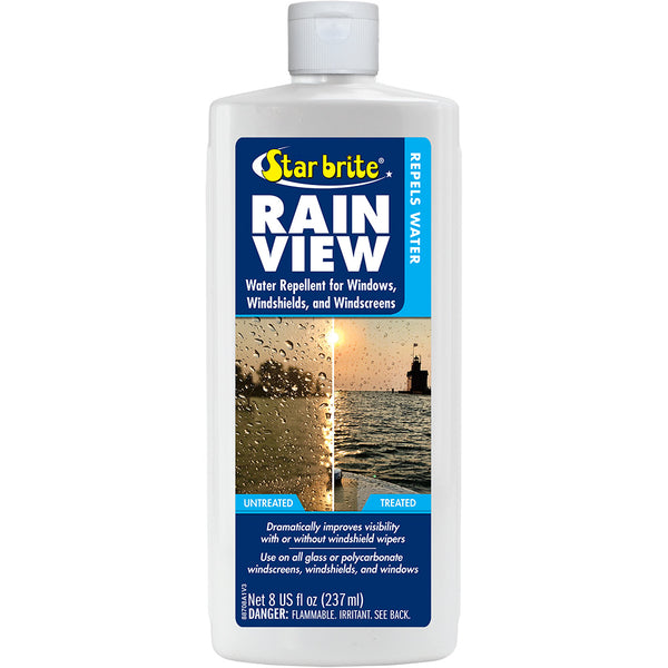 Star brite Rain View - Rain Repellent f/Windshields  Windows - 8 oz [88708] - Image 1