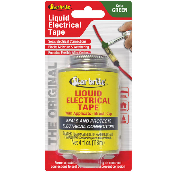 Star brite Liquid Electrical Tape - Green - 4 oz [84106] - Image 1