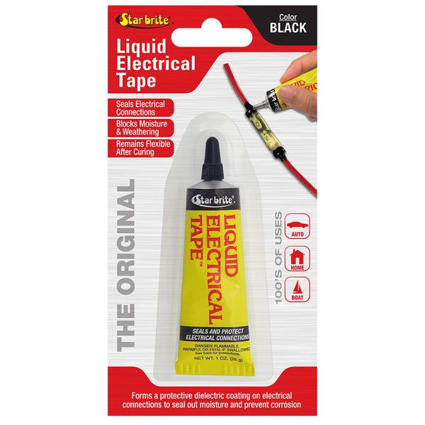 Star brite Liquid Electrical Tape - Black - 1 oz [84154] - Image 1