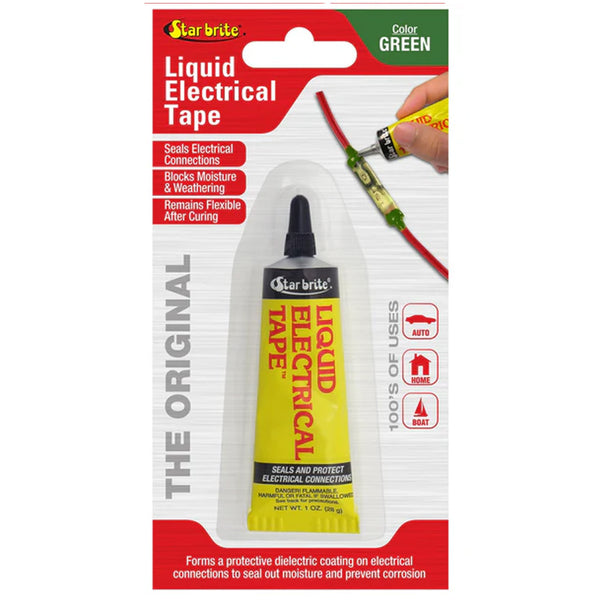 Star brite Liquid Electrical Tape - Green - 1 oz [84156] - Image 1