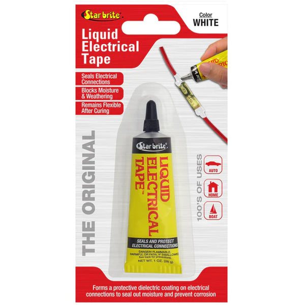 Star brite Liquid Electrical Tape - White - 1 oz [84157] - Image 1