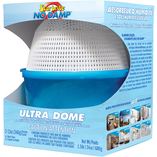 Star brite No Damp Ultra Dome Absorber  Dehumidifier - 24 oz [85460] - Image 1