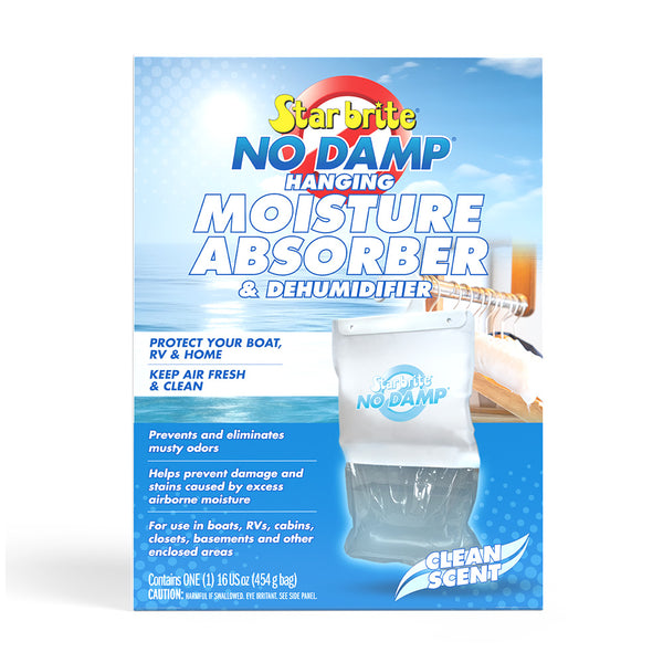 Star brite No Damp Moisture Absorber  Dehumidifier Hanging Bag - 16 oz [85470] - Image 1