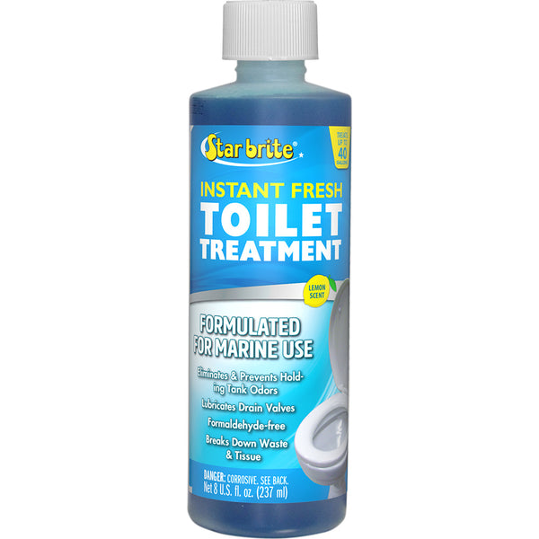 Star brite Instant Fresh Toilet Treatment - Lemon Scent - 8 oz *6 Pack [71761] - Image 1