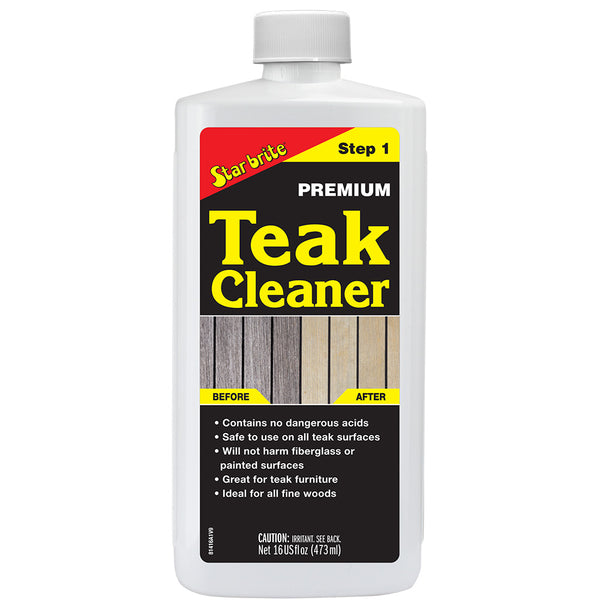 Star brite Premium Outdoor Teak Cleaner - Step 1 - 16 oz [81416] - Image 1