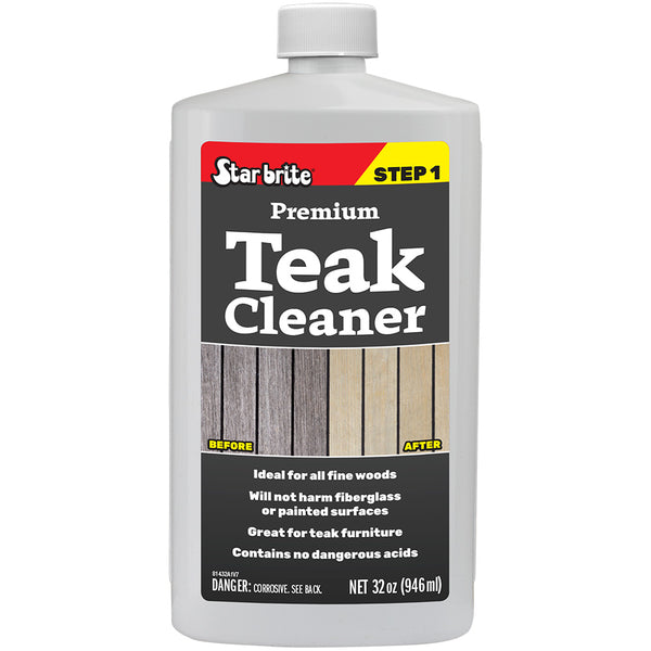 Star brite Premium Teak Cleaner - Step 1 - 32 oz [81432] - Image 1