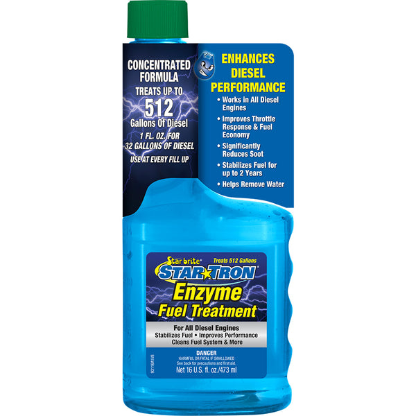 Star brite Star-Tron Diesel Enzyme Fuel Treatment - 16 oz [93116] - Image 1