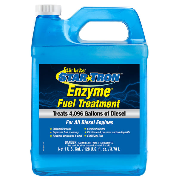 Star brite Star-Tron Diesel Enzyme Fuel Treatment - 1 Gallon [93100] - Image 1