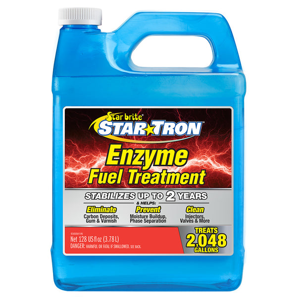 Star brite Star-Tron Enzyme Fuel Treatment - Concentrate Gas Formula - 1 Gallon [93000] - Image 1