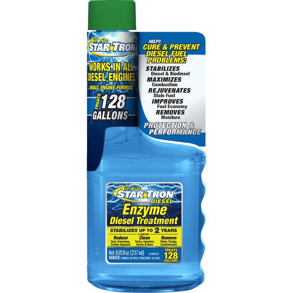 Star brite Star-Tron Enzyme Diesel Treatment - Small Engine Formula - 8 oz [14408] - Image 1