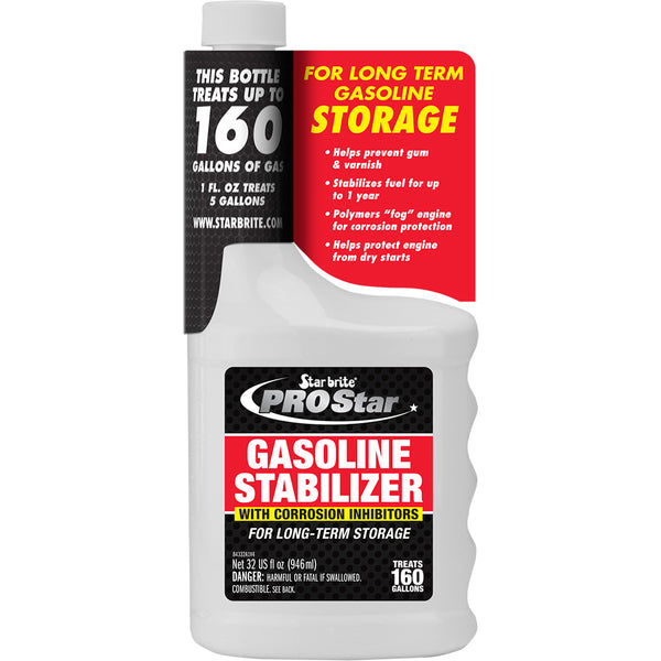 Star brite PRO Star Gas Stabilizer w/Corrosion Inhibitors - 32 oz [84332] - Image 1
