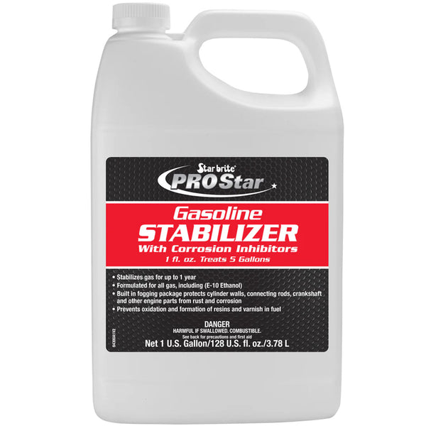 Star brite PRO Star Gas Stabilizer w/Corrosion Inhibitors - 1 Gallon [84300] - Image 1