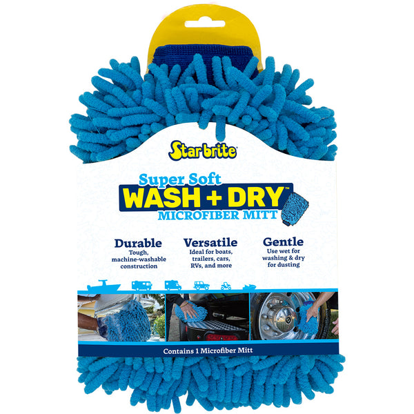 Star brite Machine Washable Microfiber Reggae Mitt [40105] - Image 1