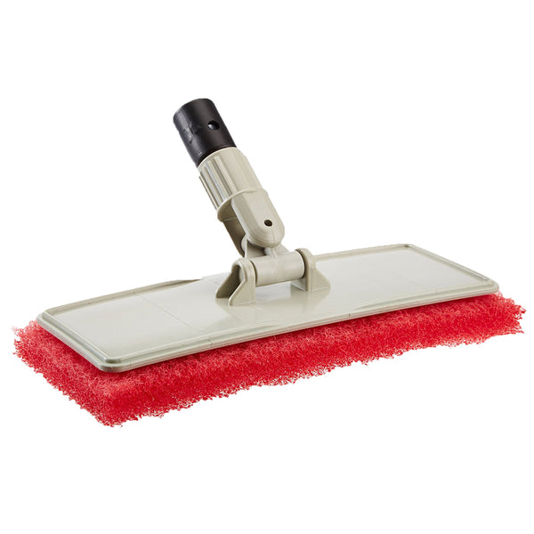 Star brite Large Scrub Pad w/Flexible Head Scrubber - Medium Texture - Red [40124] - Image 1