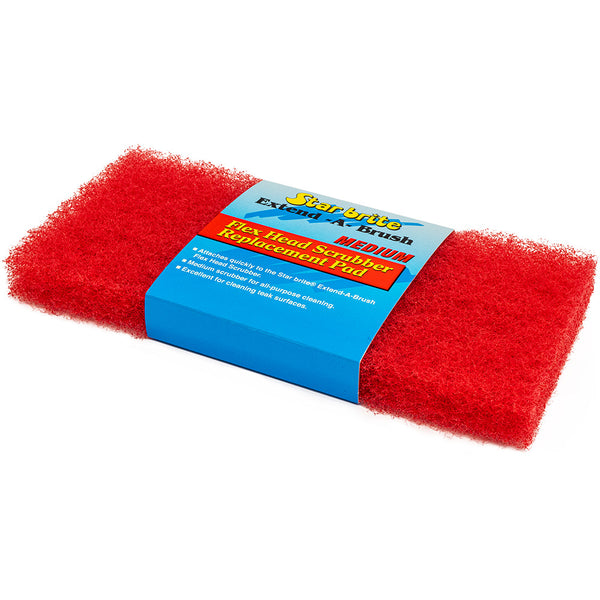 Star brite Large Scrub Red Pad - Medium Texture [40126] - Image 1