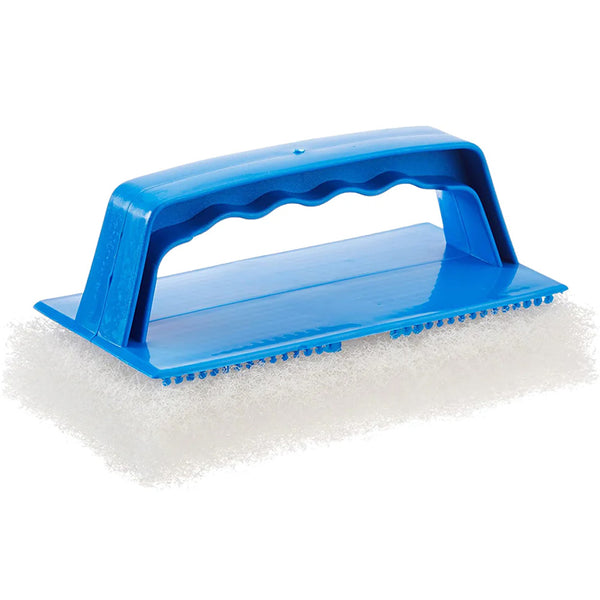 Star brite Fine White Scrub Pad w/Interchangeable Handle [40129] - Image 1