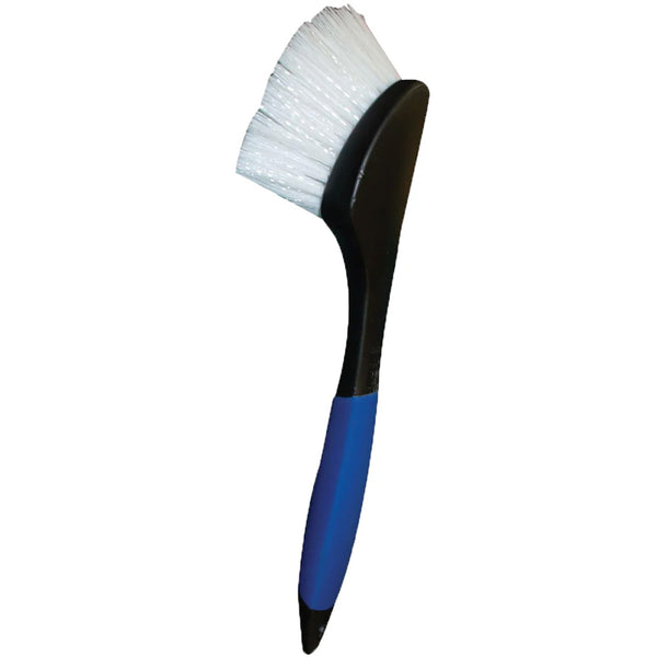 Star brite Stiff Deck Brush w/Long Handle - Heavy-Duty Marine Scrubber [40115] - Image 1
