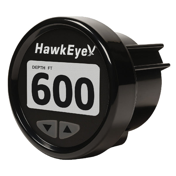 HawkEye DepthTrax Edge In-Dash Depth Finder - HD Color Display - 600' Max Depth - TM Transducer [DT3BX-TM] - Image 1