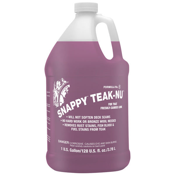 Snappy Teak-Nu Formula No. 1 - 1 Gallon [STN-G1] - Image 1