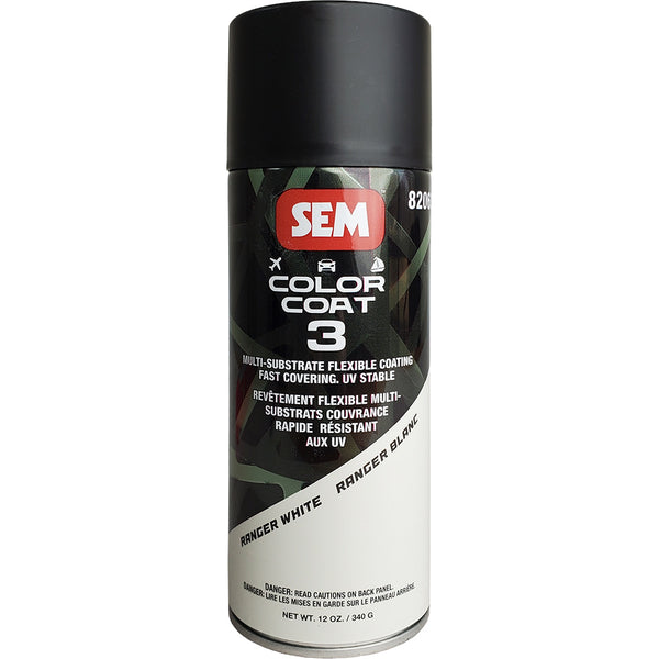 SEM Color Coat 3 - Ranger White - 12 oz [82063] - Image 1