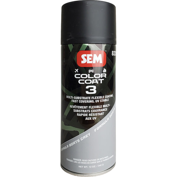 SEM Color Coat 3 - Formula Boats Grey - 12 oz [82203] - Image 1