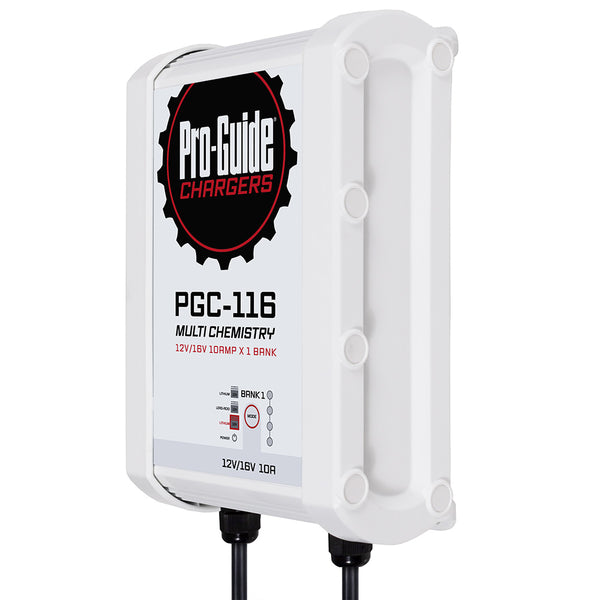 Pro-Guide 1 Bank On-Board Battery Charger - 12V/16V - 10-Amp [PGC-116] - Image 2