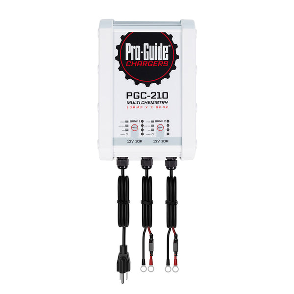 Pro-Guide 2 Bank On-Board Battery Charger - 12V - 10-Amp [PGC-210] - Image 1
