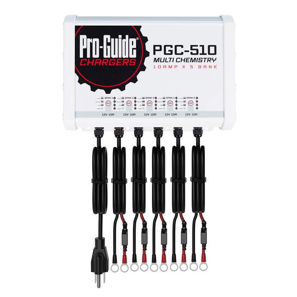 Pro-Guide 5 Bank On-Board Battery Charger - 12V - 40-Amp [PGC-510] - Image 1