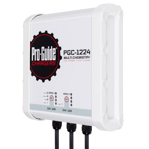 Pro-Guide 2 Bank On-Board Battery Charger - (1) 12V / (1) 24V - 20-Amp [PGC-1224] - Image 2