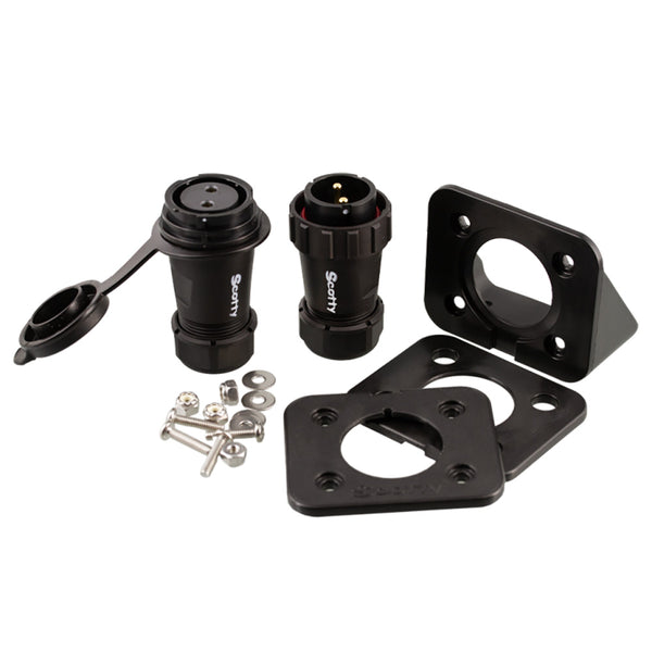 Scotty 2121 Marine Grade Plug  Socket - 12V [2121] - Image 1