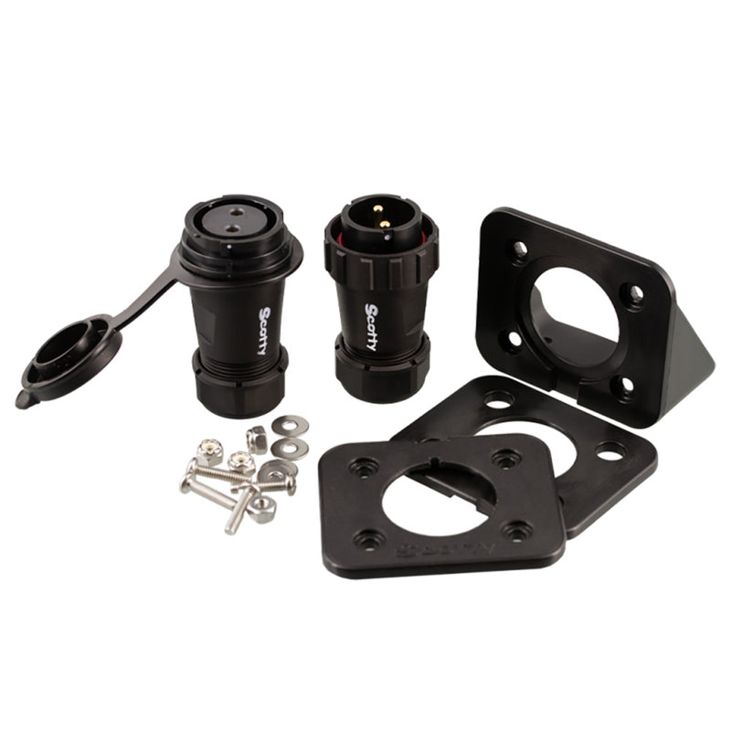 Scotty 2121 Marine Grade Plug  Socket - 12V [2121]