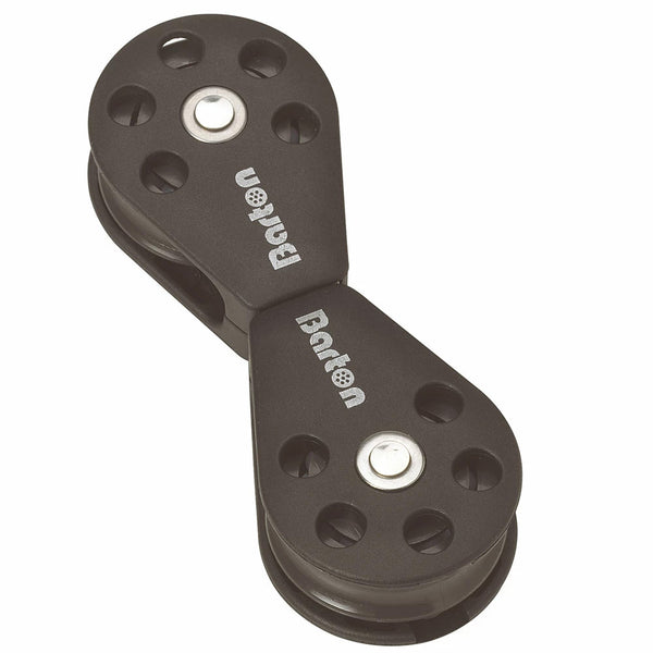 Barton Plain Bearing Pulley Block Back to Back Swivel Block - Size 1, 30mm [N01280] - Image 1