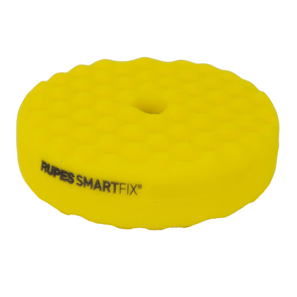 RUPES SMARTFIX Double-Sided Fine Foam Pad - 180mm - Yellow [9.DSF180MM] - Image 1
