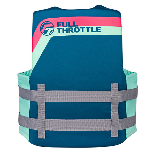 Full Throttle Adult Rapid-Dry Life Jacket - S/M - Aqua [142100-505-030-27] - Image 2