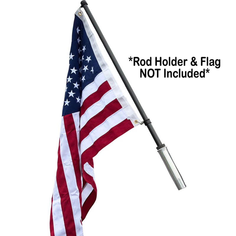 TACO Carbon Fiber Flag Pole w/J-Lock System - 54