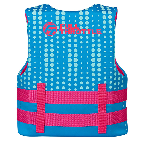 Full Throttle Youth Rapid-Dry Life Jacket - Aqua [142100-505-002-27] - Image 2